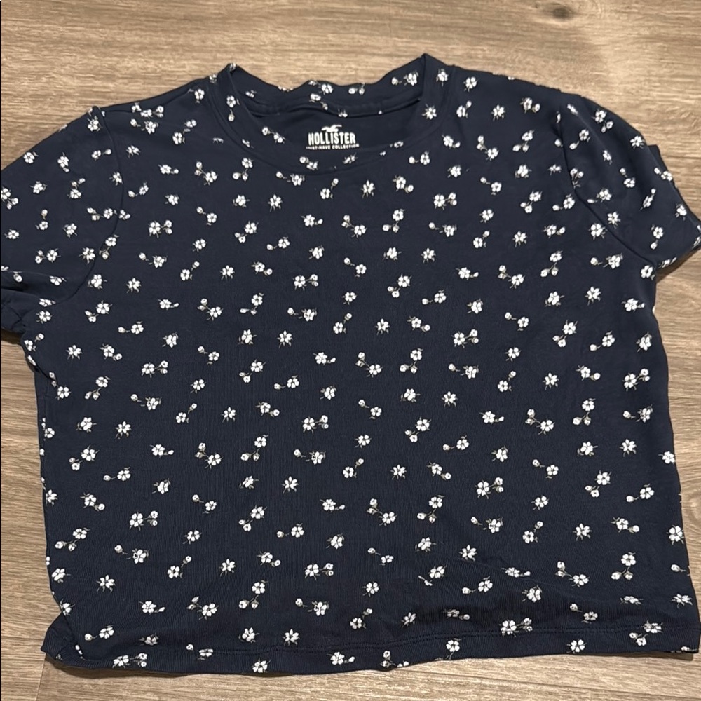 Hollister Floral Baby Tee